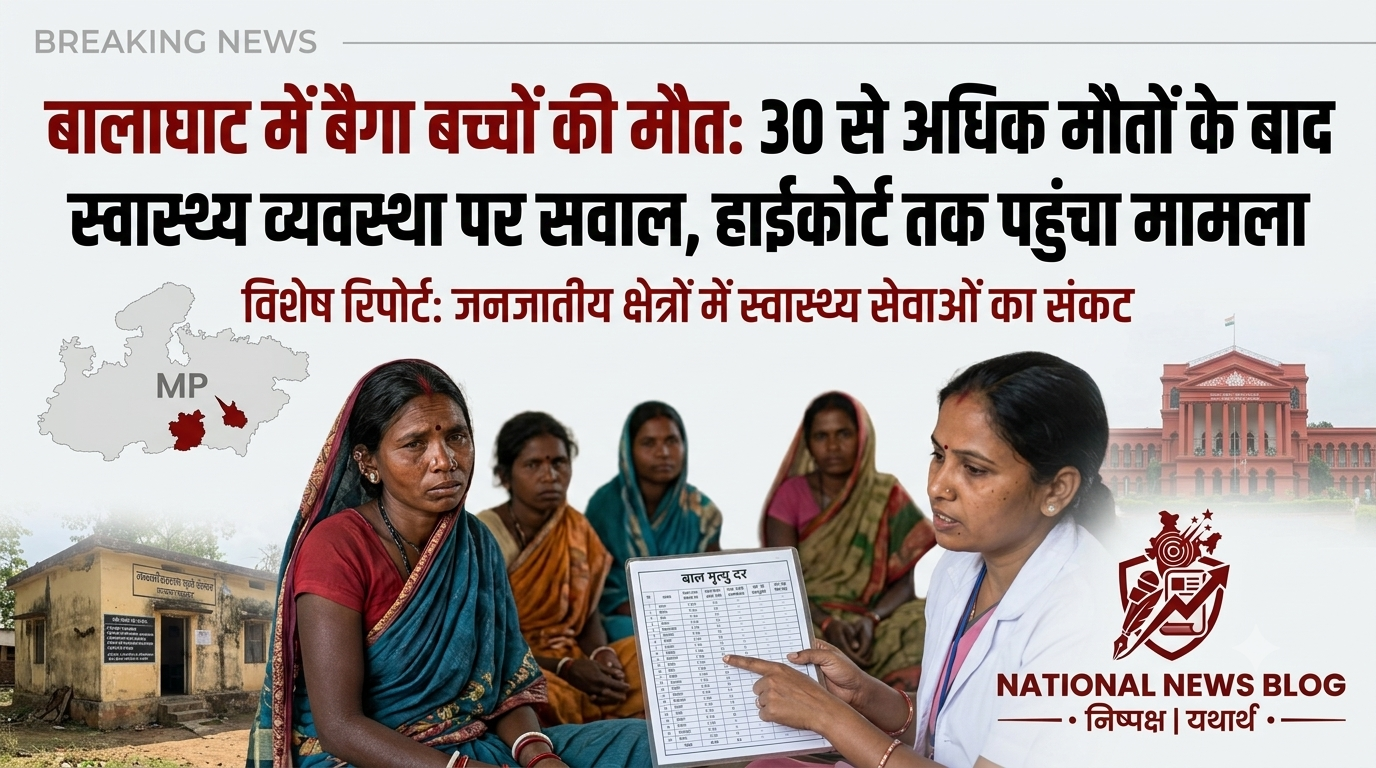 Balaghat child deaths: 30 से अधिक मौतों के बाद स्वास्थ्य व्यवस्था पर सवाल