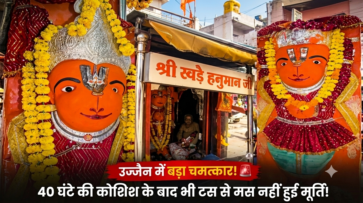 Ujjain Hanuman Temple: उज्जैन के ‘खड़े हनुमान’ मंदिर की प्रतिमा क्यों बनी चर्चा का विषय?